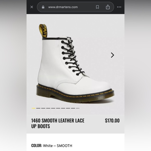 Dr. Martens 1460 Pascal Boots - Picture 3 of 12